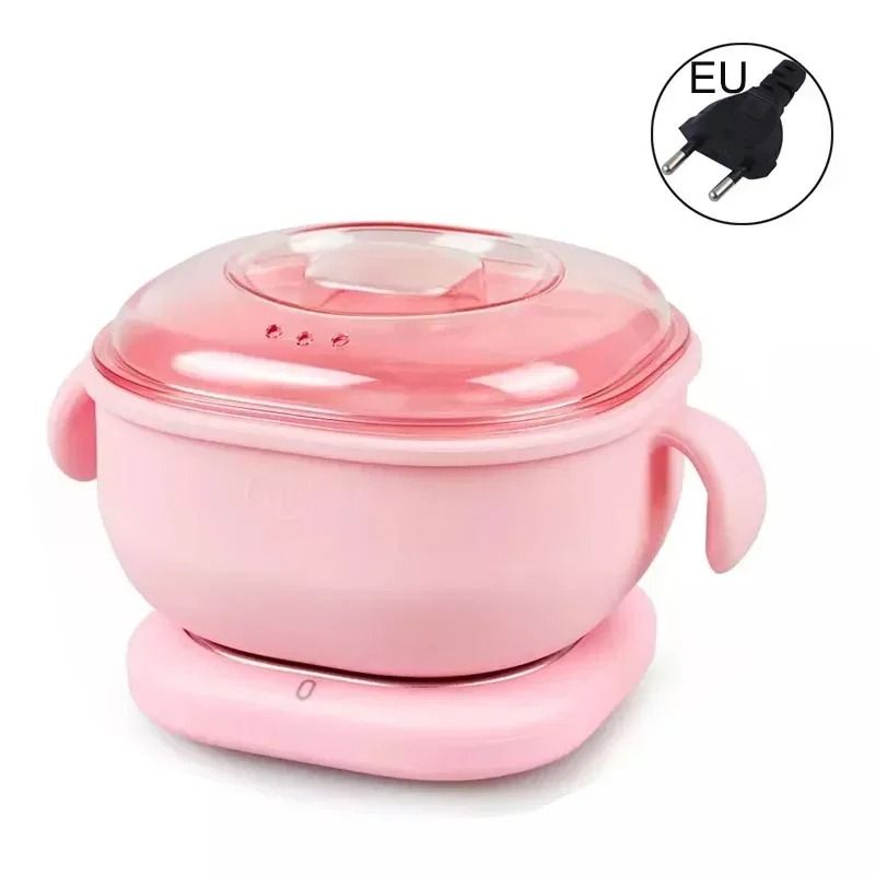 Portable Foldable Wax Heater Machine Silicone Wax Warmer for Hair Removal 400ML Travel Wax Pot