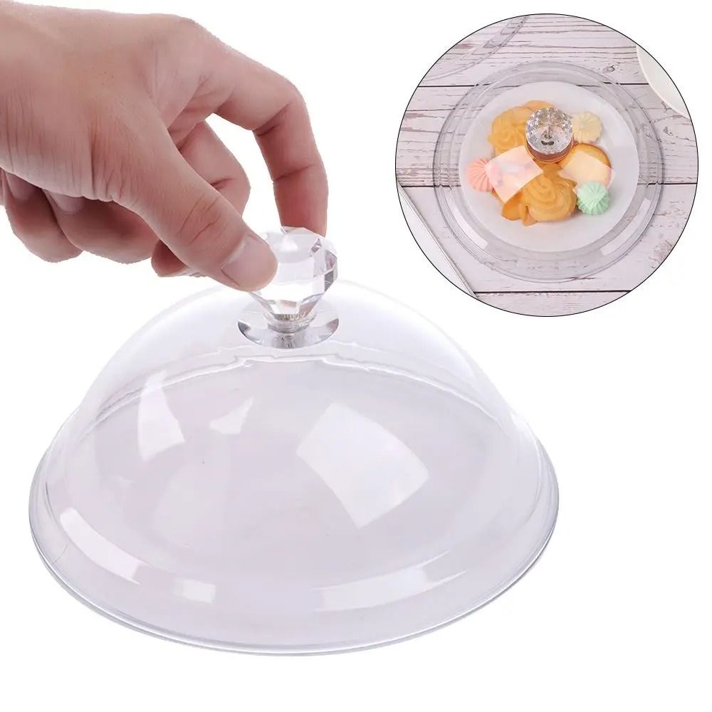 Creative Acrylic Food Display Cover – Round Dust Shield Protection – High-Yield Gastronomic Interaction Hub