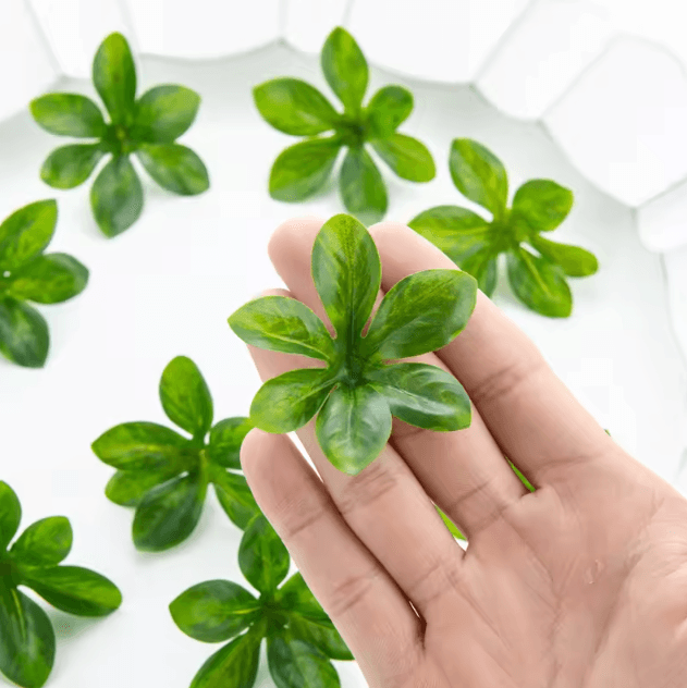 50PCS Hanging Bell Leaf Artificial Flower Set – DIY Garland & Wedding Decor Kit
