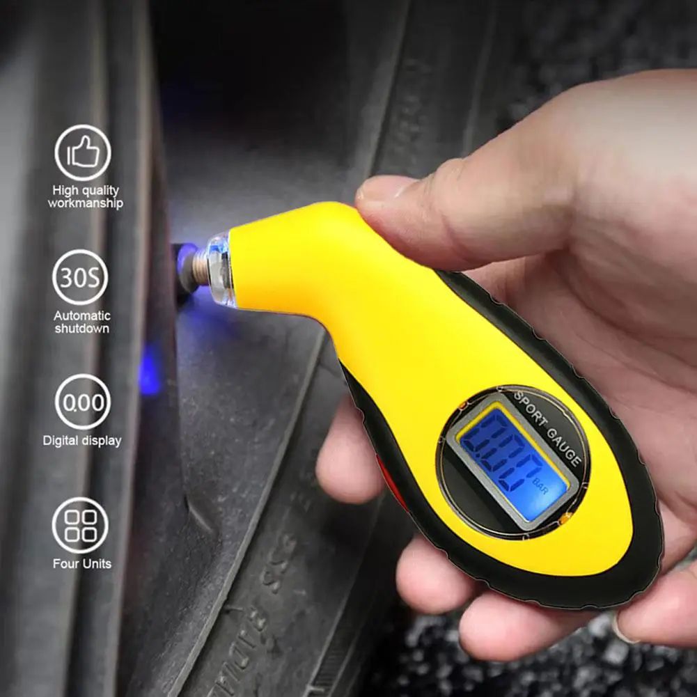 Digital Tire Pressure Gauge Meter