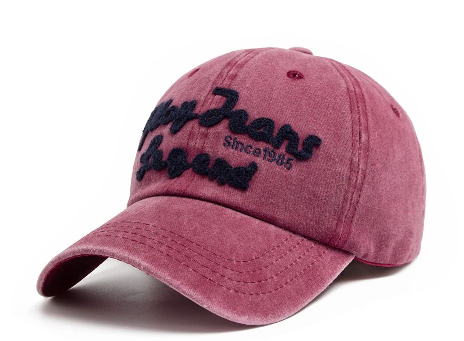 CNTANG Cotton Letter Embroidery Baseball Cap