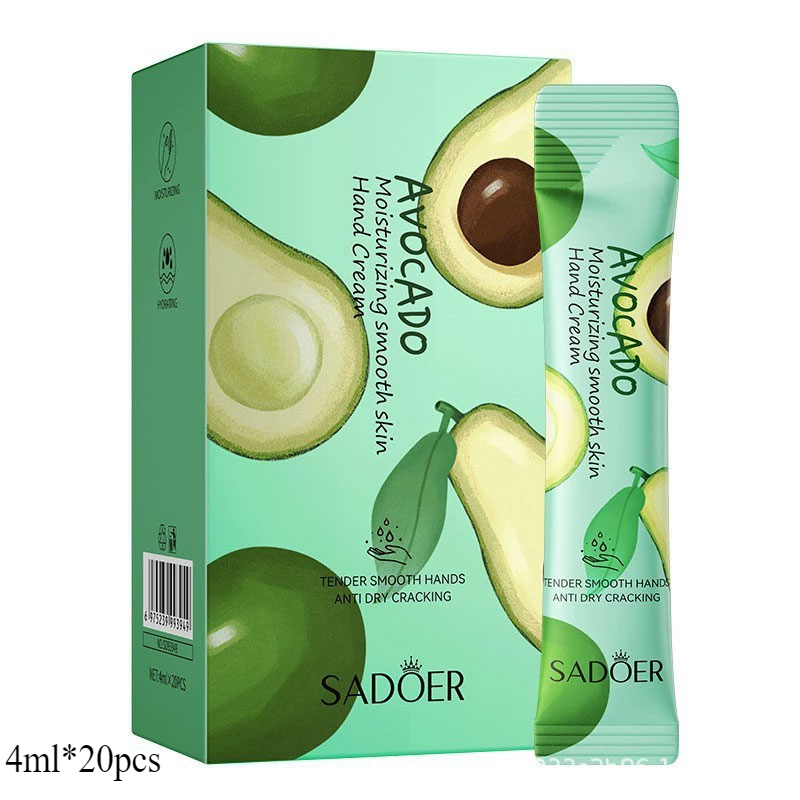 Repair Nourishing Hand Skin Care, Soft Hand Cream Lotions Serum, Avocado Peach Anti Aging Moisturizing Whitening Cream