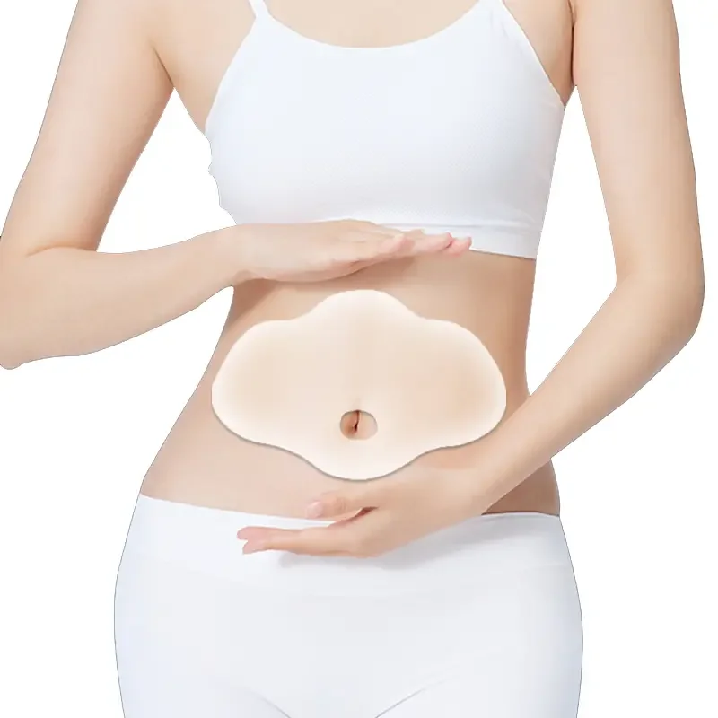 Reusable Belly Silicone Pad for Women, Anti Wrinkle Scar Stretch Marks Removal Abdomen Pads