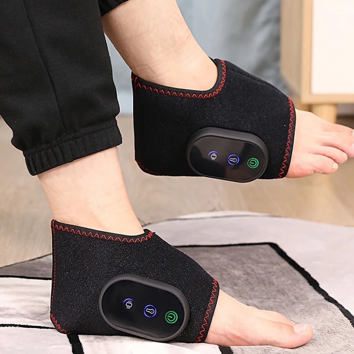 Intelligent Thermal Vibration Ankle Massager