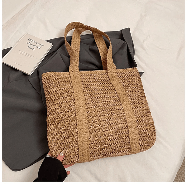 Marseille Woven Straw Tote