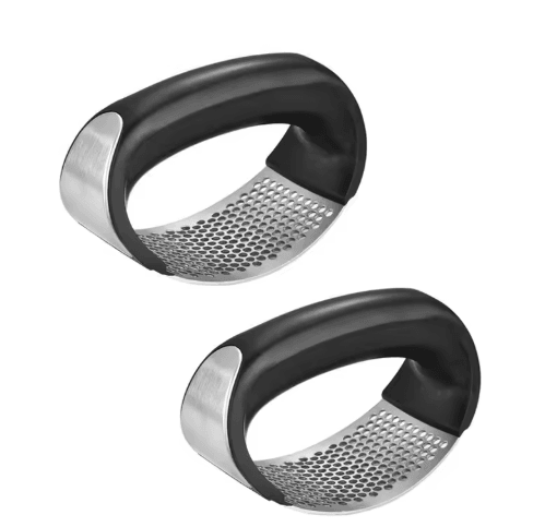CrushEase Stainless Steel Garlic Press and Mincer