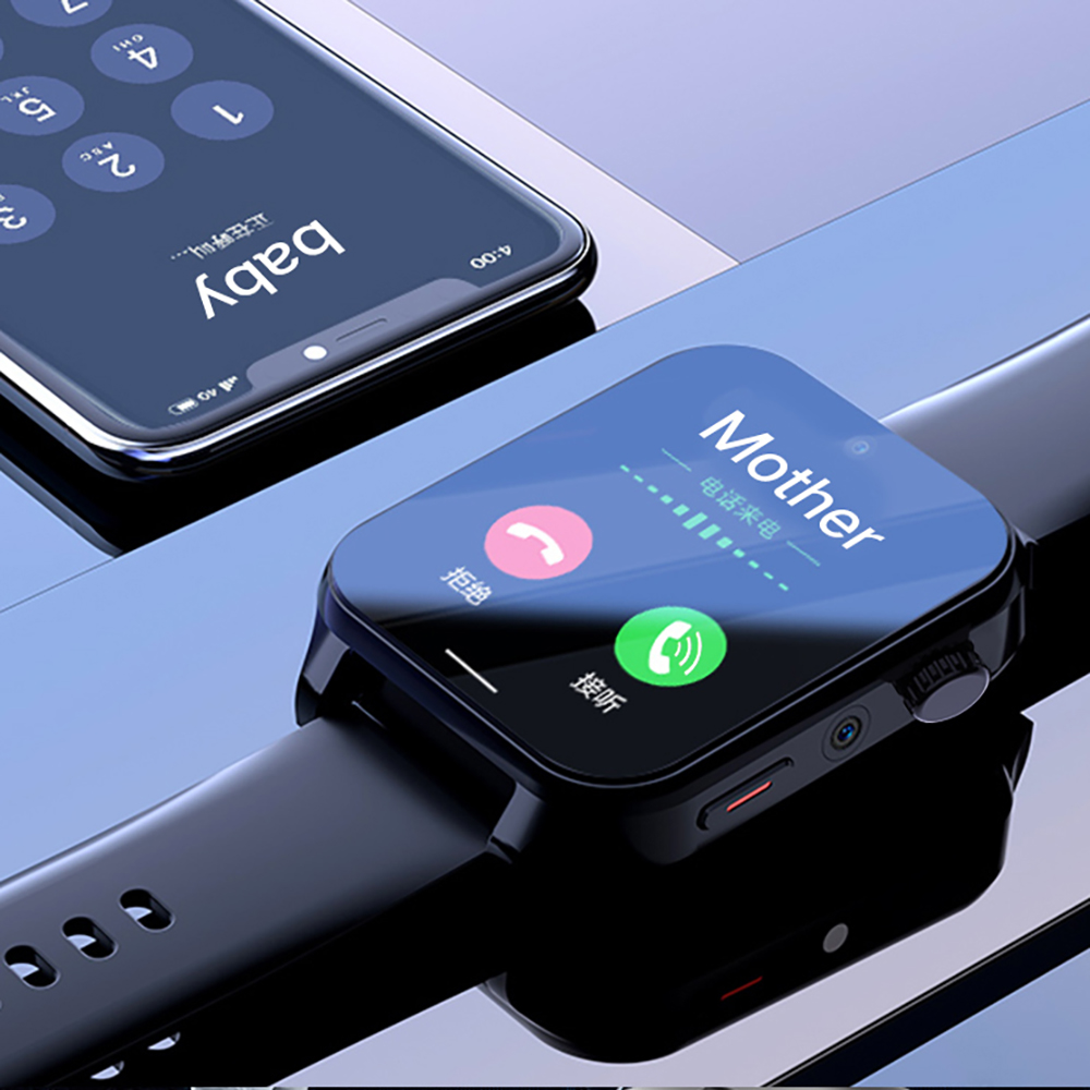 4GB RAM, 64GB ROM Smart Watch for Men, GPS, Dual Camera, Heart Rate Monitor, Waterproof Sports Smartwatch