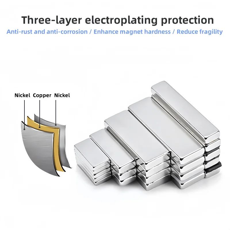 N52 Strong Neodymium Square Magnet Set