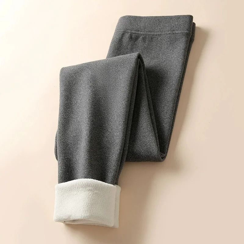Women High Waist Fleece Lined Leggings