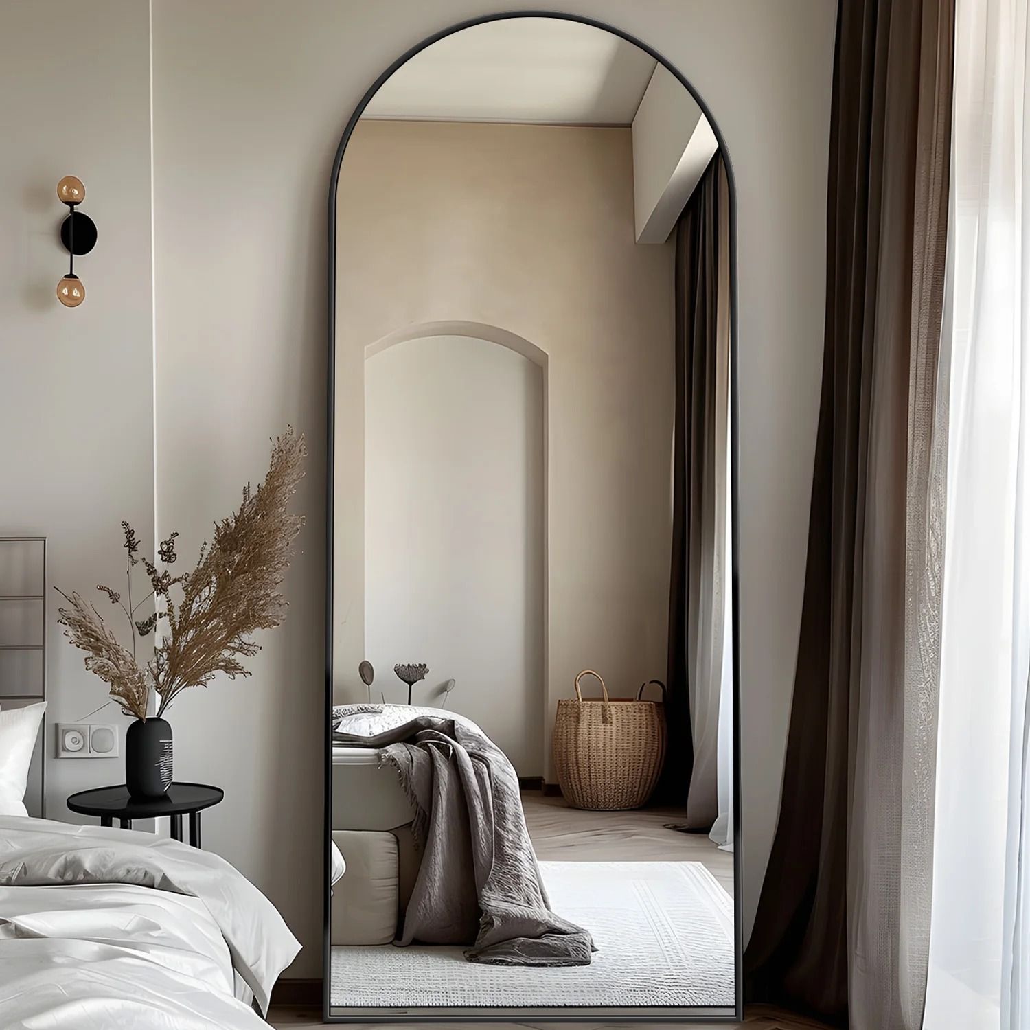 Full Length Oversized Floor Mirror | Premium Full Body Standing Mirror