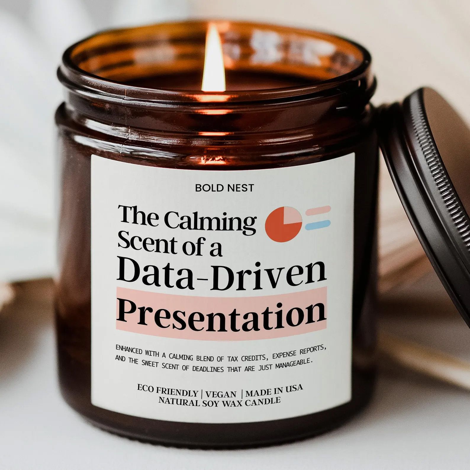 Administrative Professionals Day Candle Gift for Executive Assistant Office Appreciation Humor Candle CPA Data Analyst G