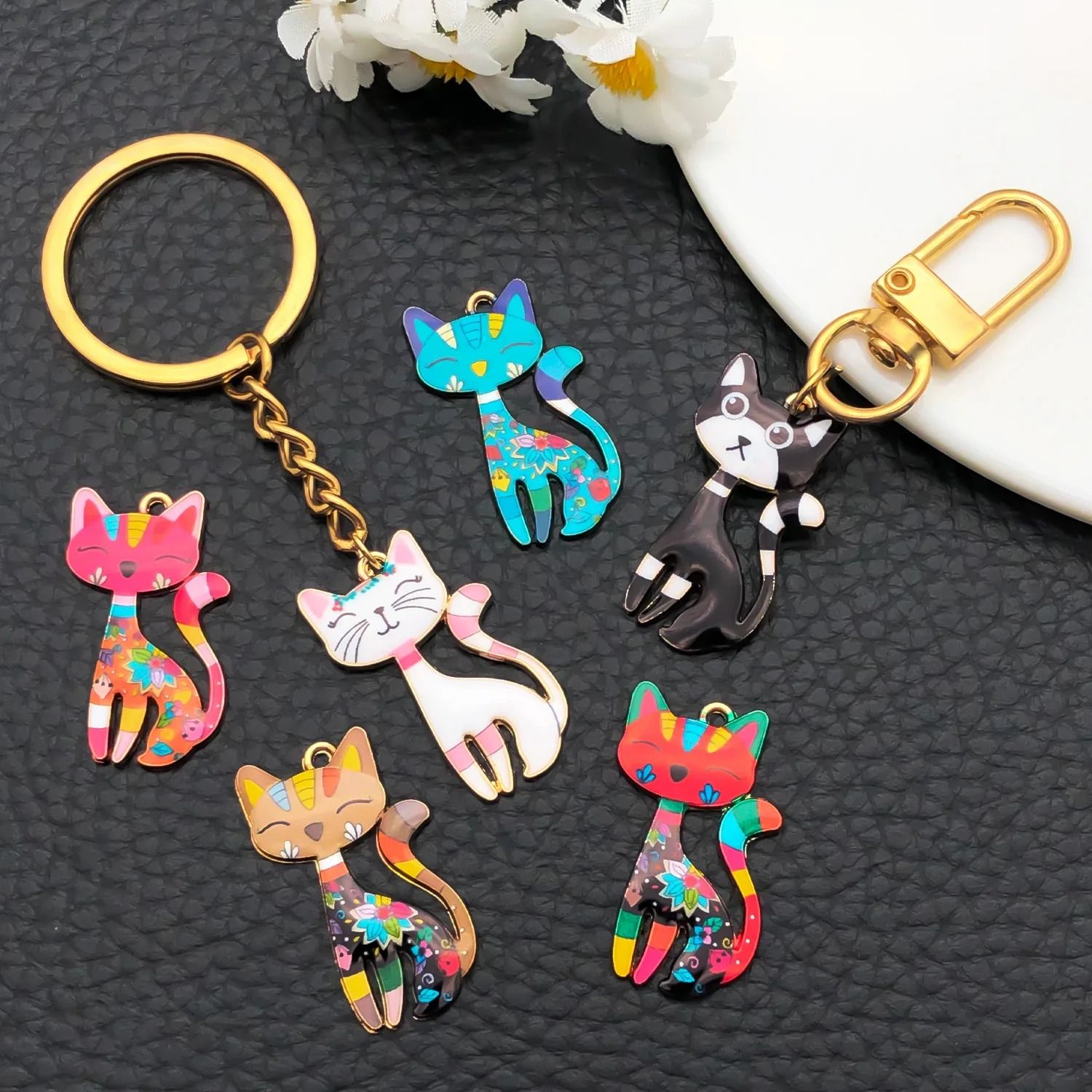 Colorful DIY Charm Set for Jewelry Crafts