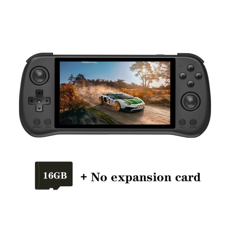 Retro Handheld Game Console with 5.5 Inch IPS Screen and Open Source System