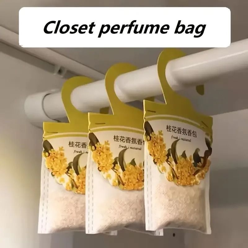 1pc Wardrobe Sachet - Long-Lasting Freshness & Odor Elimination for Closet, Car & Home