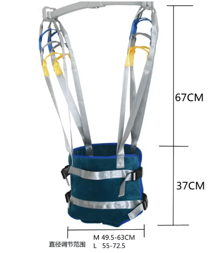 Adjustable Rehabilitation Lift Sling Walking Standing Assistance Belt for Elderly and Disabled Patient