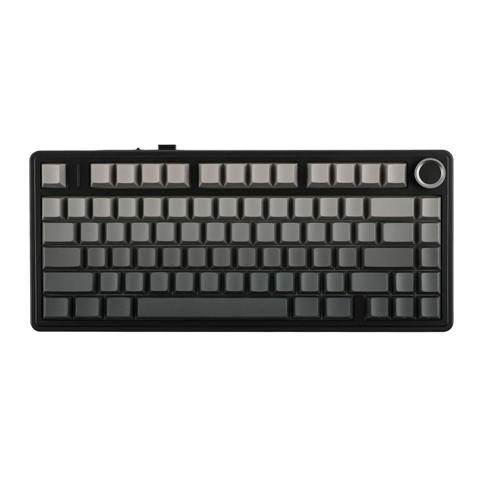 Compact Wireless RGB Keyboard with Gasket Structure and Knob Control