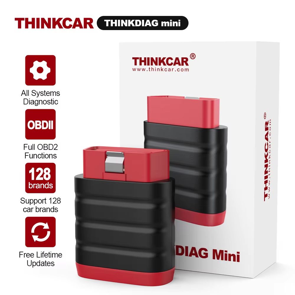 THINKCAR Thinkdiag Mini Bluetooth OBD2 Scanner – Full-System Car Diagnostic Tool & Fault Code Reader