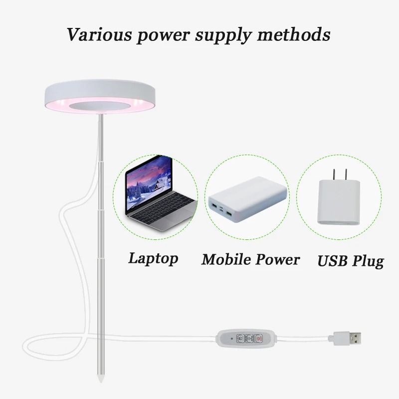 Full Spectrum Telescopic LED Plant Growth Light
