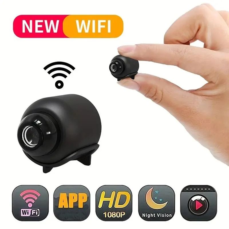 X5 Mini 1080P Wireless Night Vision Surveillance Camera with Motion Detection
