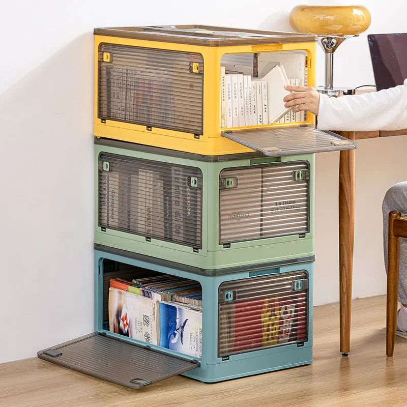 ClearFold Wardrobe Organizer Storage Box for Clothes, Linens, and Everyday Essentials