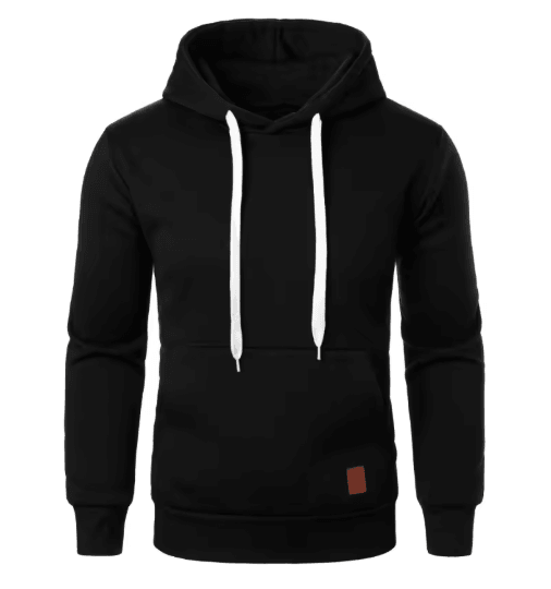 Mens Lightweight Hoodie Casual Pullover Drawstring Hooded Streetwear Sweatshirt