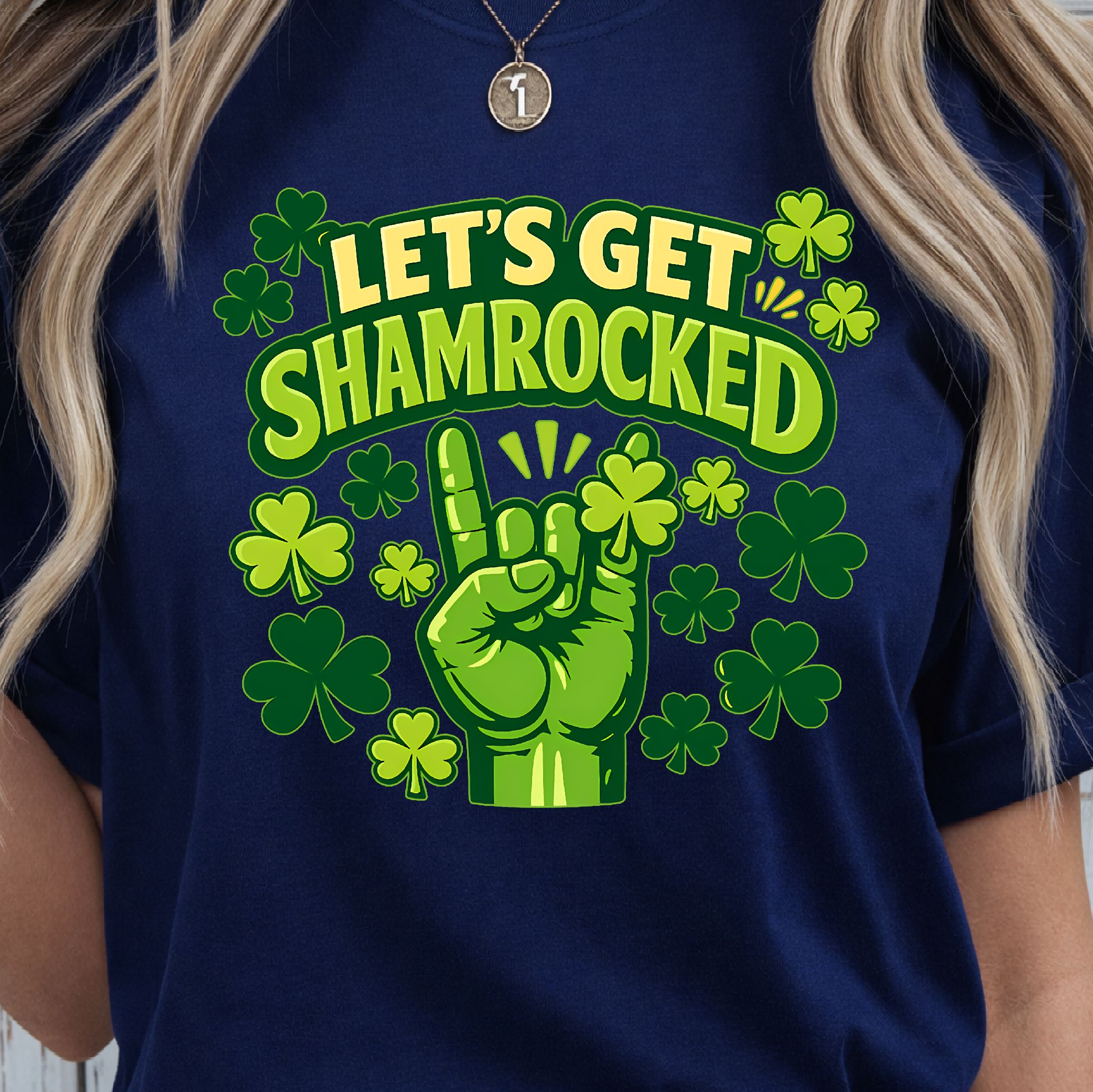 Let's Get Shamrocked Shirt, St. Patrick's Day T-Shirt, Fun Irish Tee