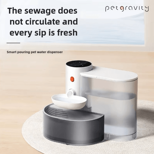 Automatic Cat & Dog Water Fountain – Rechargeable Running Water Dispenser