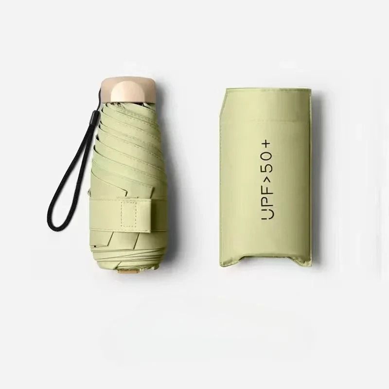 Mini Pocket Umbrella UV Protection Folding Sun and Rain Umbrella