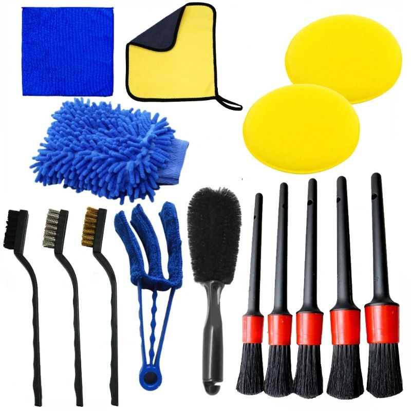 Car Detailing Brush Set Auto Cleaning Kit for Vents and Gaps