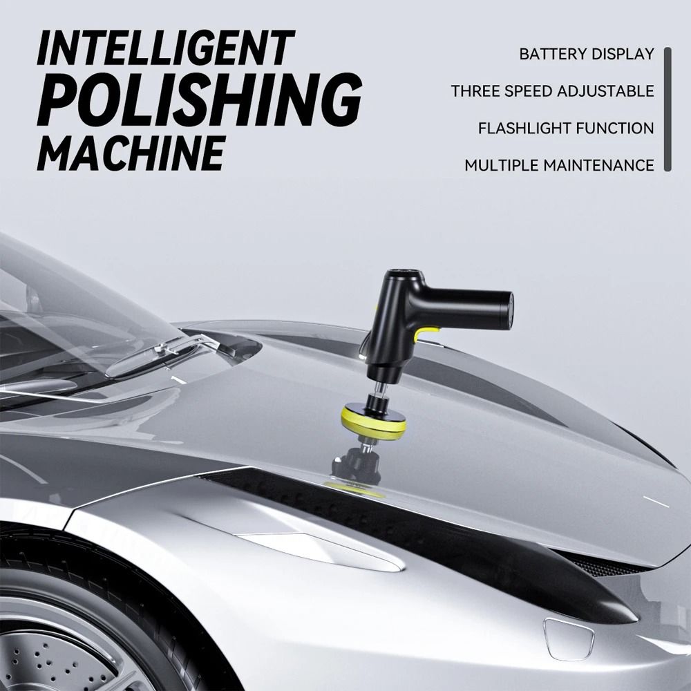 Compact Handheld Electric Car Polisher