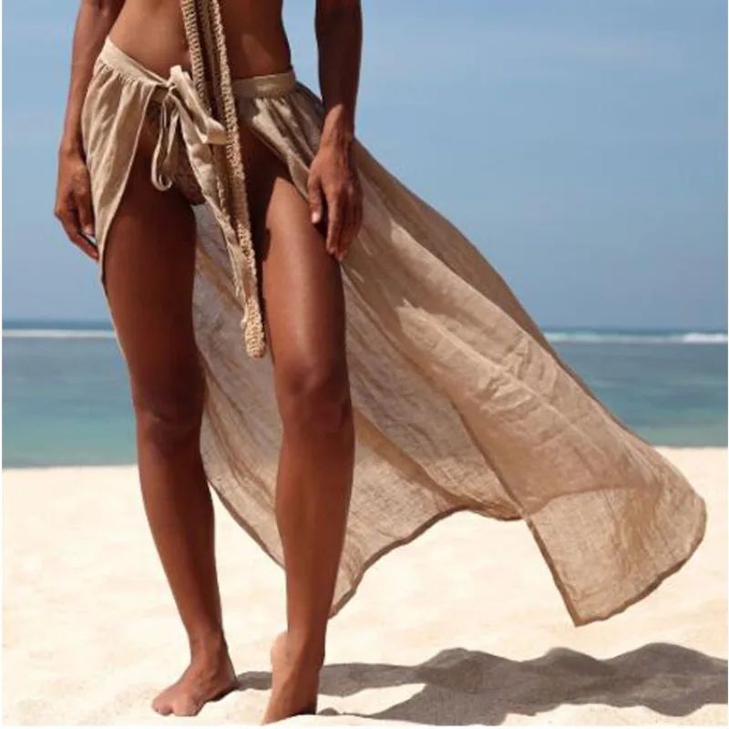 Coastal Breeze Cotton Beach Cover Up Dress – Lightweight Swim Cover-Up Tunic for Women