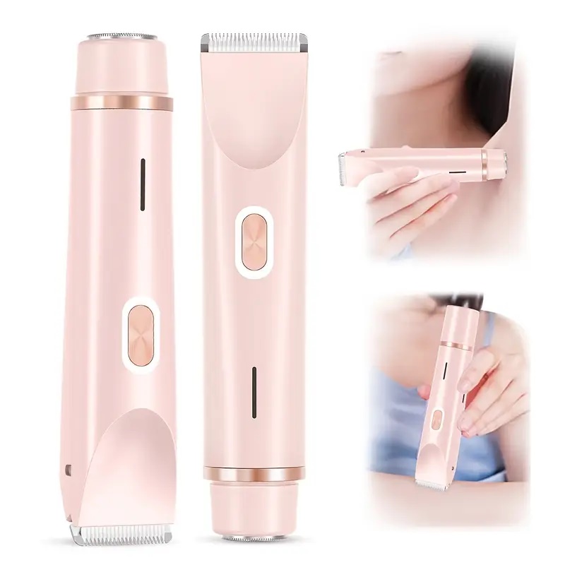 The Ideal 2-in-1 Dual Head Women's Electric Shaver, Precision Electric Hair Clipper