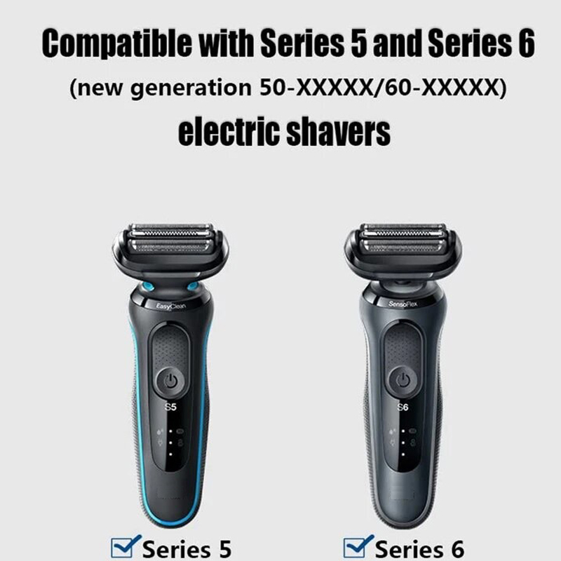 New Braun Series 5 Electric Shaver Replacement Head Blade, Precision Shaving, Smooth