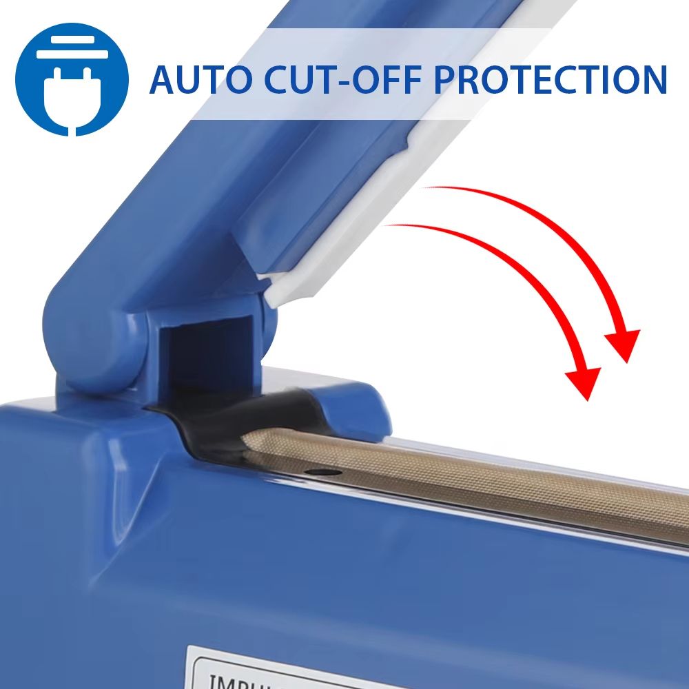 Electric Heat Sealer – Hand Press Vacuum Food & Packaging Bag Sealing Machine