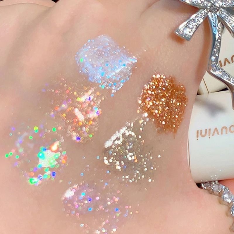 Cappuvini Star Dots Liquid Eyeshadow Pearlescent Glitter Shine
