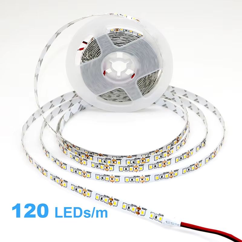LumiFlex 2835 LED Strip Light – 5M Flexible Waterproof Light Strip DC12V/24V, 300–1200 LEDs, Cuttable Home Lighting Bar