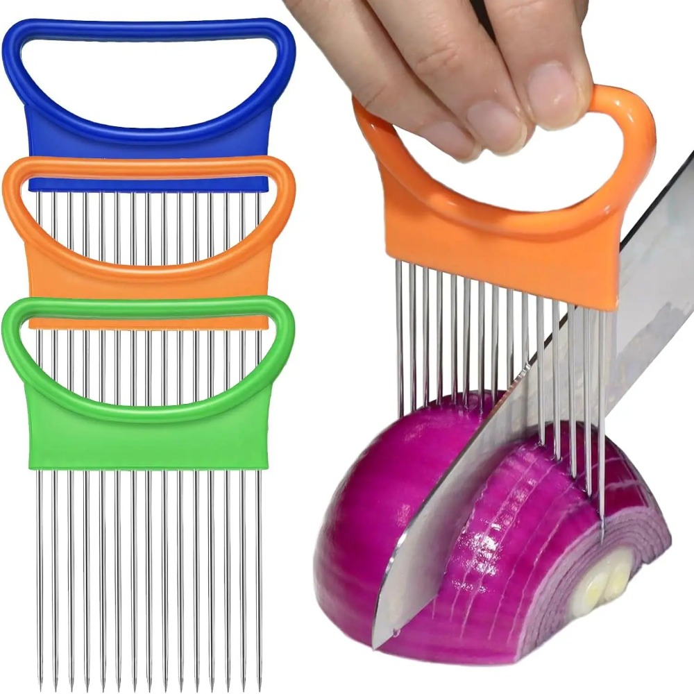 Vegetable Slicer & Onion Cutter – Easy Tomato & Onion Slicing Guide