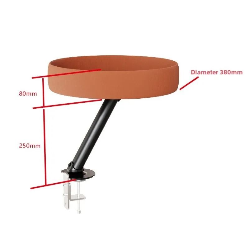Adjustable Desktop Cat Bed with Soft Nest and Climbing Frame
