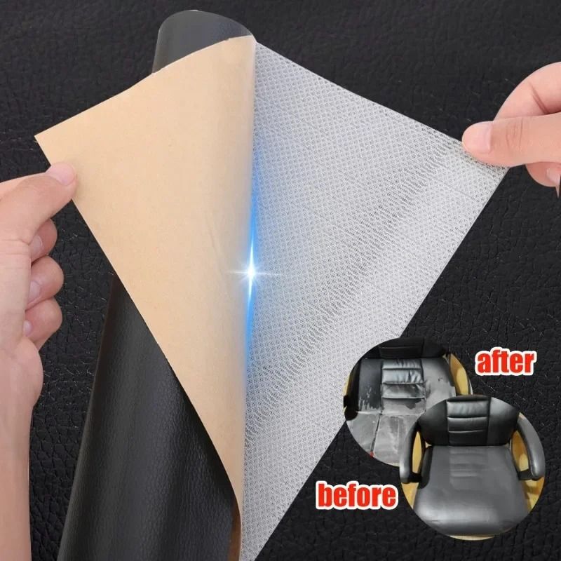 Self Adhesive Leather Repair Patch Kit for Furniture and Car Seats