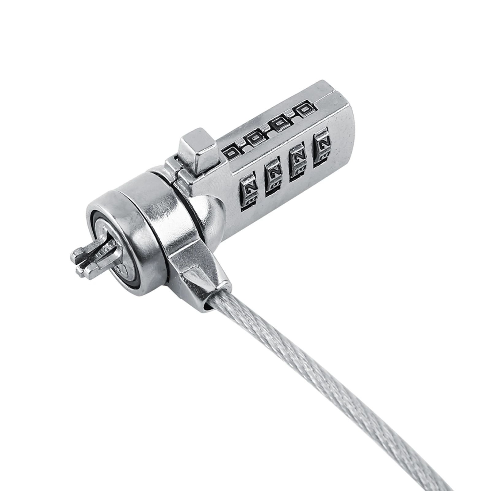 Universal Laptop Combination Security Lock Cable 4 Digit Anti Theft Notebook Lock