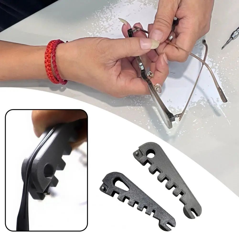PrecisionGrip Eyeglass Frame Bending Tool – Non-Slip Glasses Frame Adjuster for Temple & Nose Pad Alignment