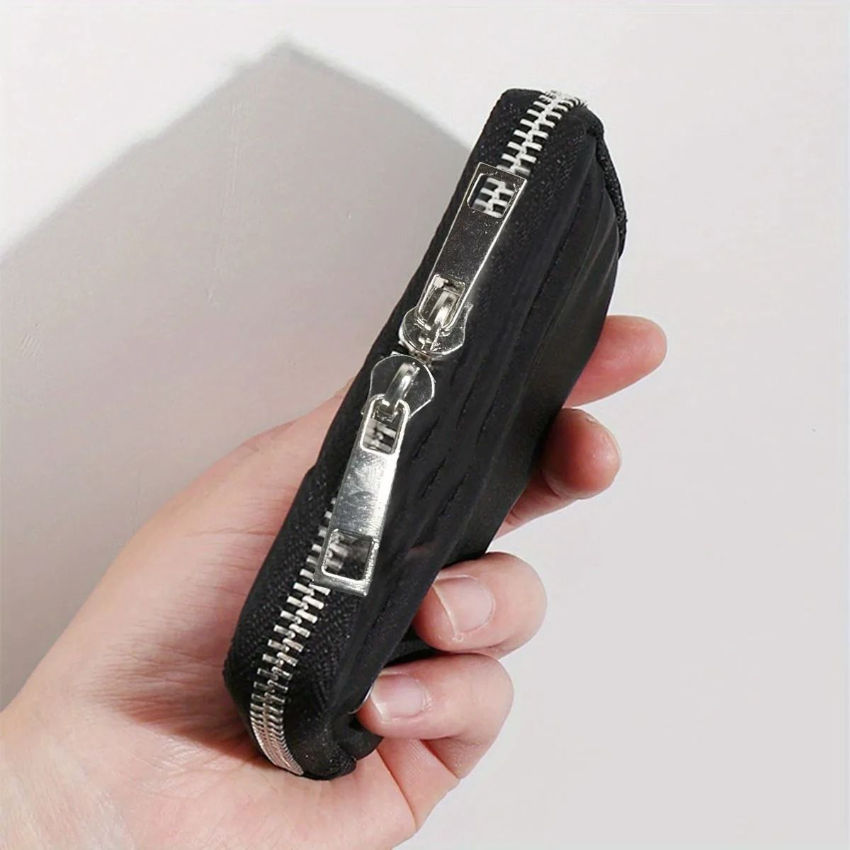 Slim-Style Waterproof Nylon Small Wallet and Keychain