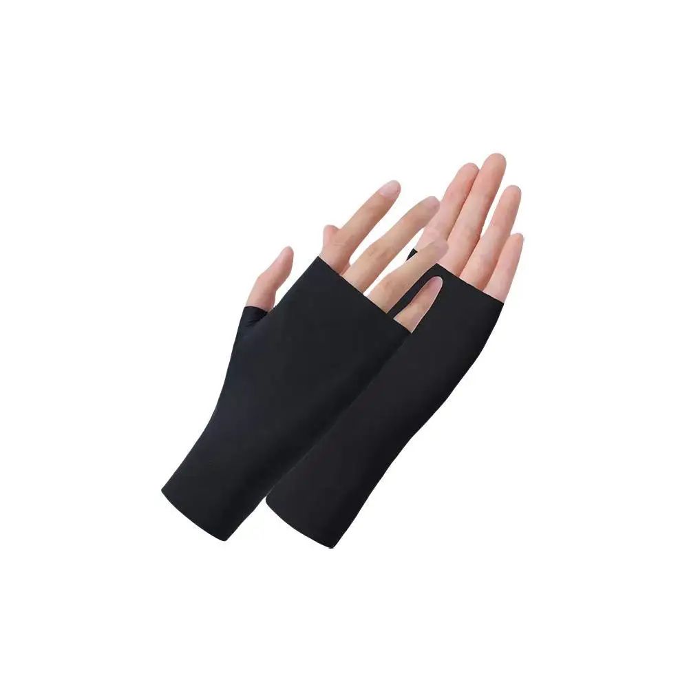 Fingerless UV Protection Driving Gloves