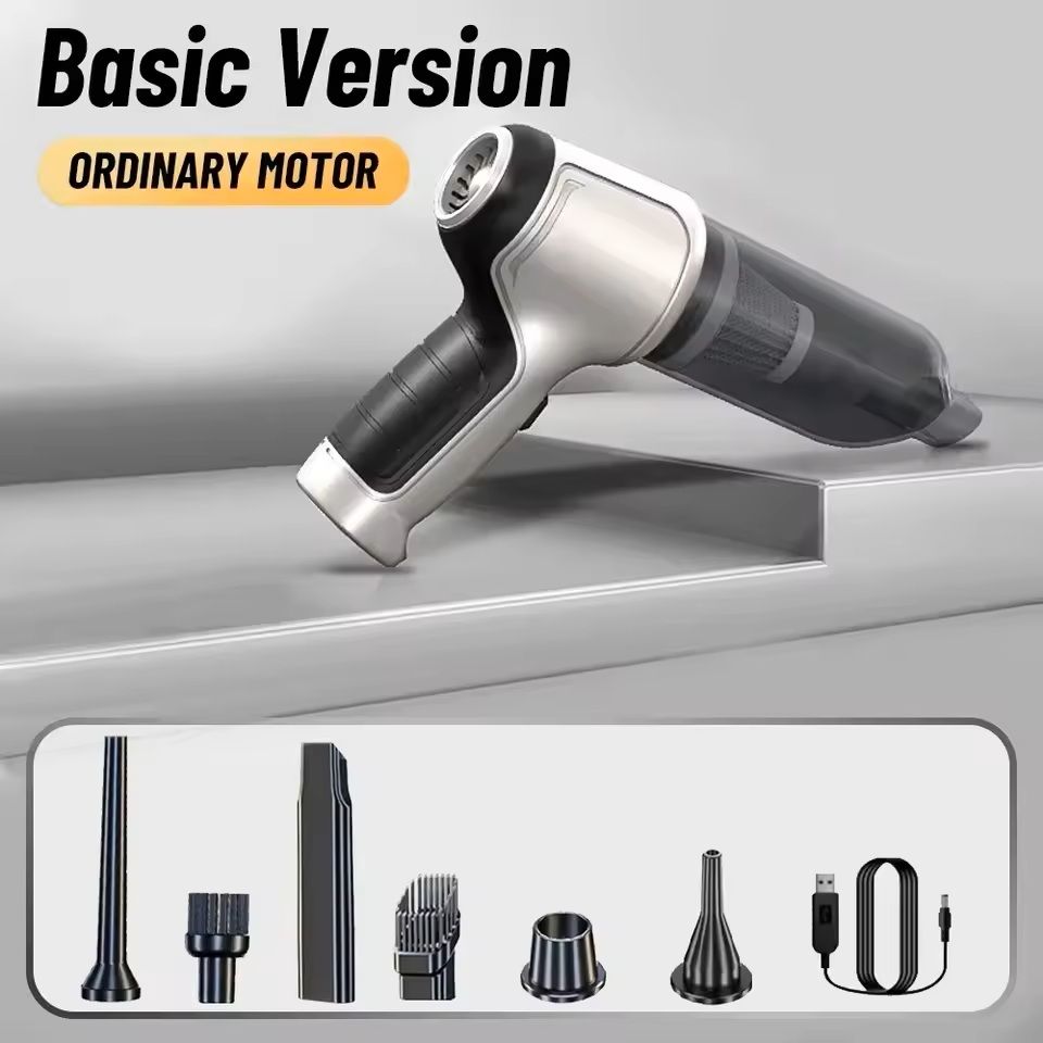 Wireless Car Vacuum Cleaner with Powerful Suction