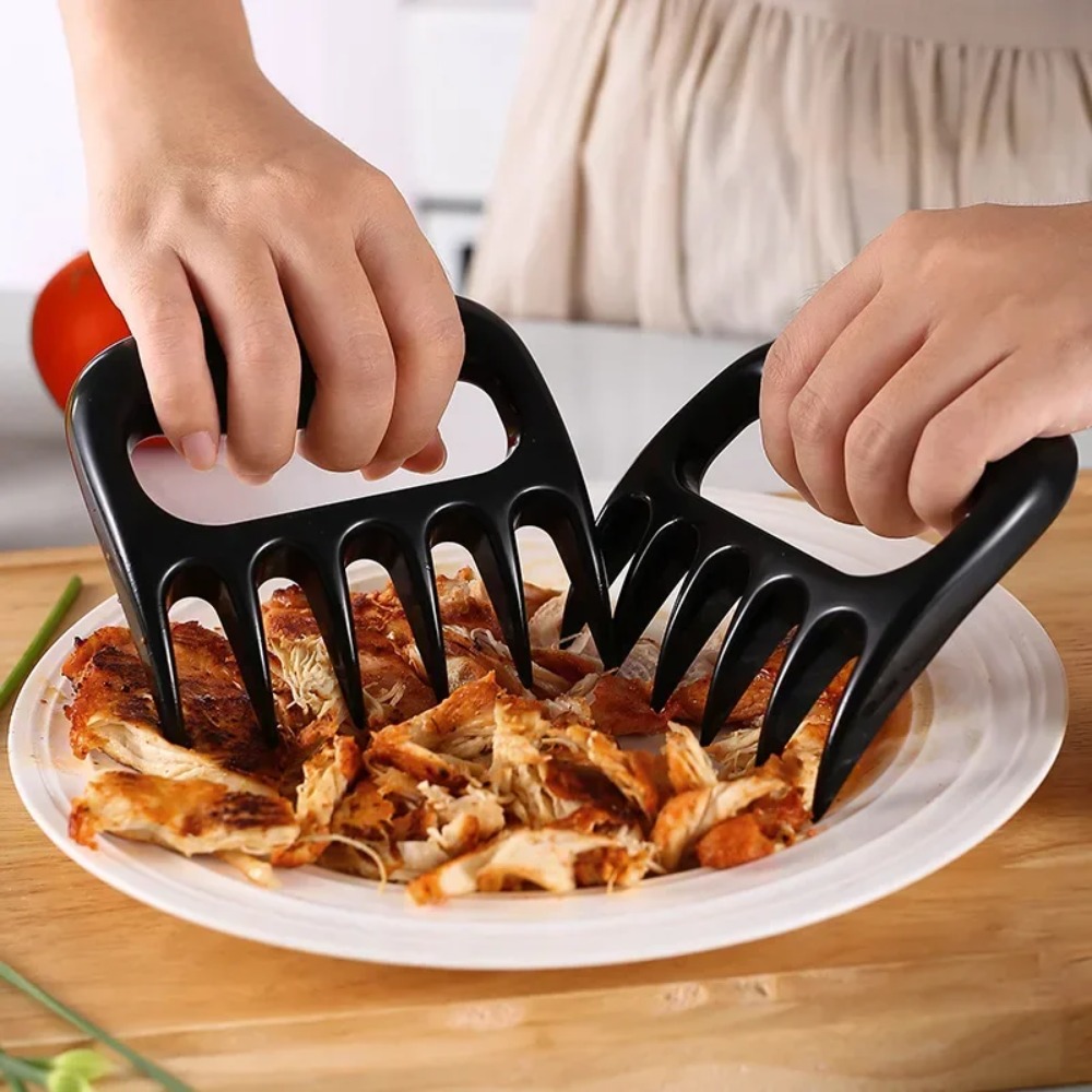 Black Bear Claw Meat Separator Meat Processing Tool, Shredding Kitchen Tools, Turkiyede Olmayan Urunler Cocina Accessory