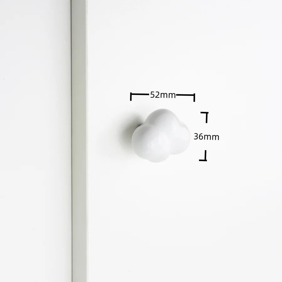 Cute Ceramic Star Moon Cloud Cabinet Knobs