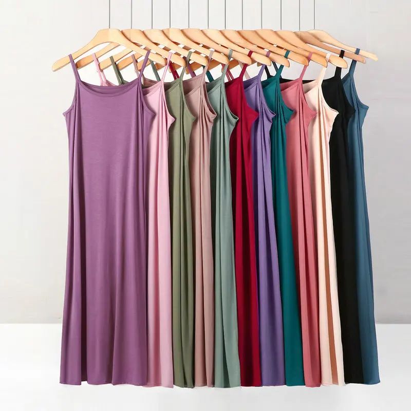 SoftComfort Plus Size Modal Cotton Sleep Dress – Womens Breathable Nightgown (XL–8XL)