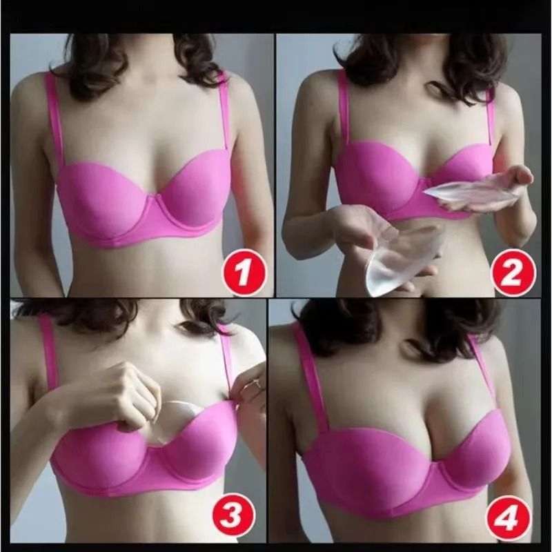 Silicone Push-Up Bra Inserts & Breast Pads