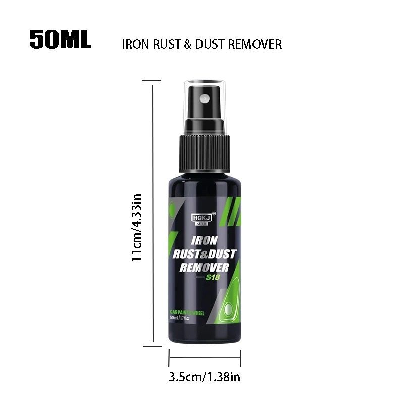 Car Paint and Wheel Iron Particle Rust Remover Spray