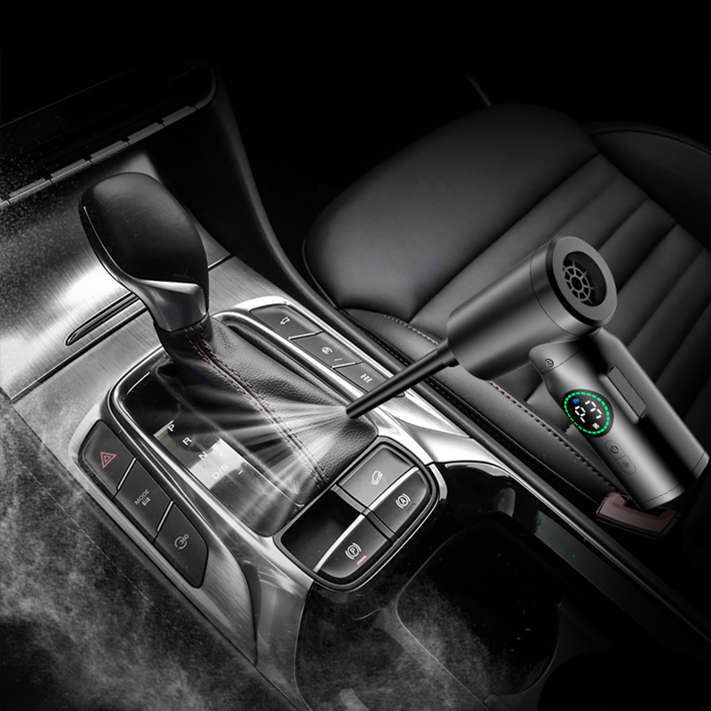 Portable Wireless Air Duster & Vacuum Cleaner Air Blower for Car Cleaning